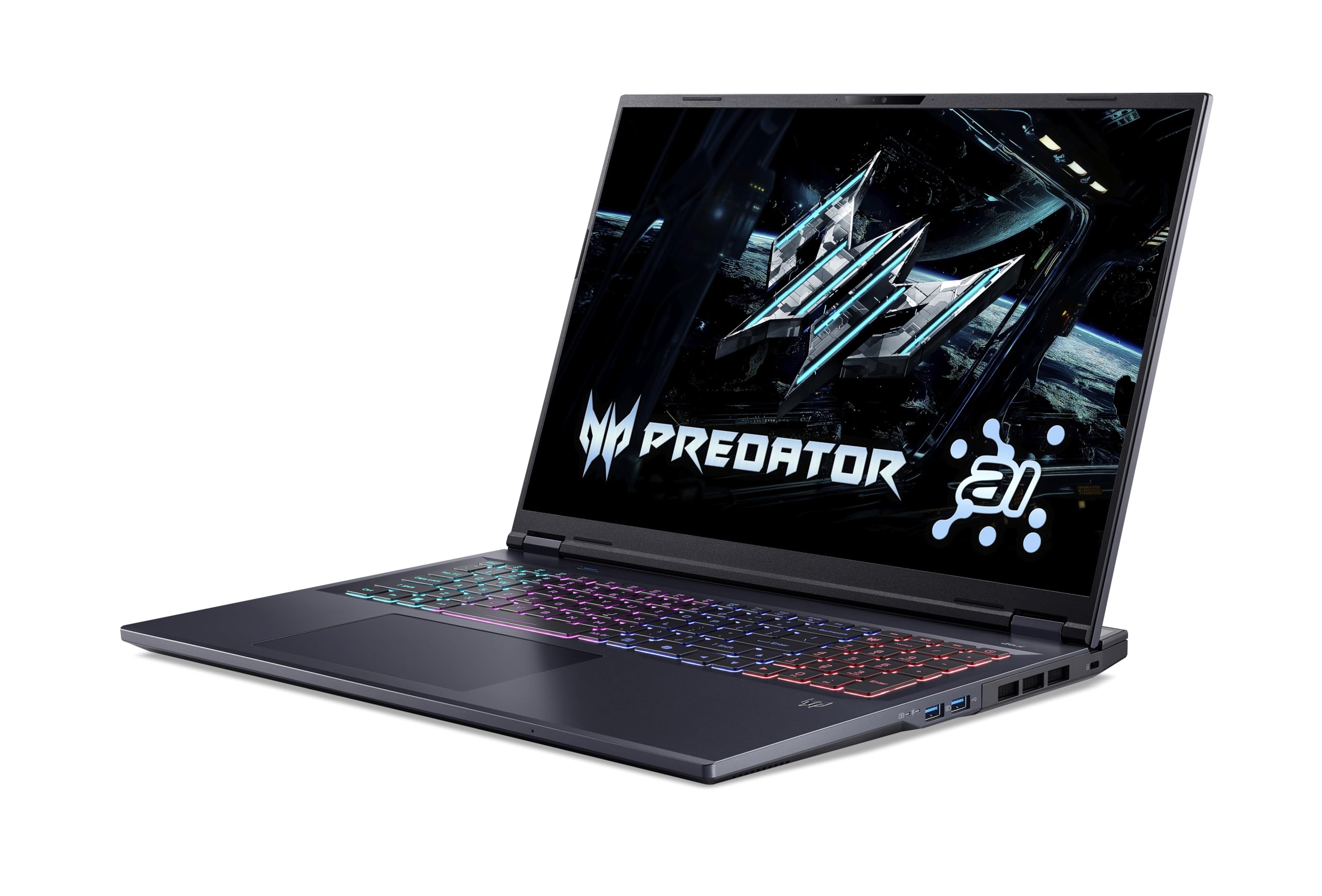 Acer Predator Helios Neo 16 AI (PHN16-73-9816) Gaming Laptop, 16" WQXGA IPS 240Hz Display, Intel Core Ultra 9 275HX, 32 GB RAM, 1 TB SSD, NVIDIA GeForce RTX 5070, Windows 11, QWERTZ Keyboard