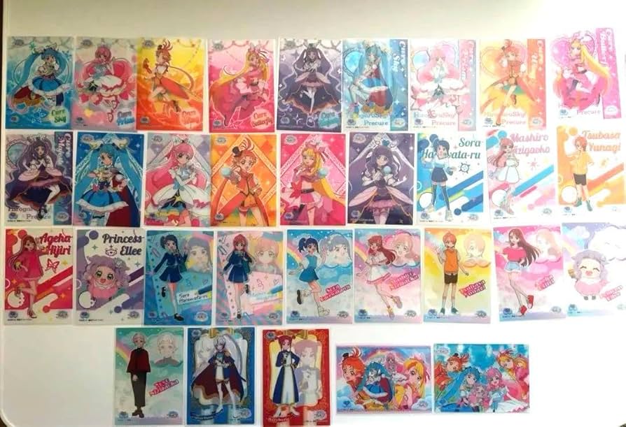 ひろがるスカイプリキュア等 カードまとめ売り ひろがるスカイ！プリキュア キュアプリズム カード4点まとめ