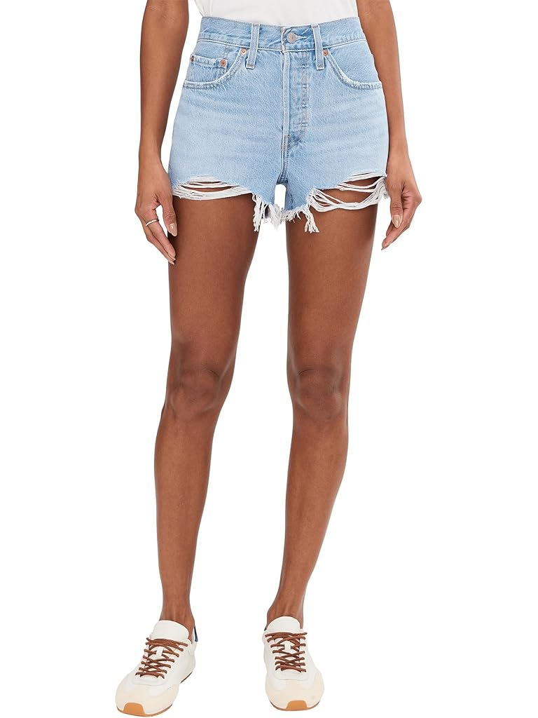 Blue Levi's® Premium 501 High-Rise Shorts