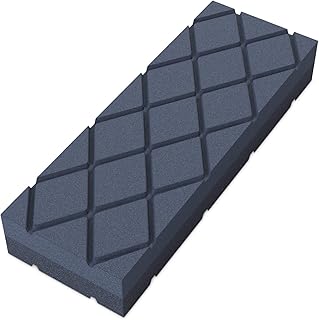 Sharp Pebble Large Flattening Stone- Dual Grit Coarse/Fine Sharpening Stones Flattener- Diamond Grooves Whetstone Fixer-Re Level Any Whetstones & Waterstones