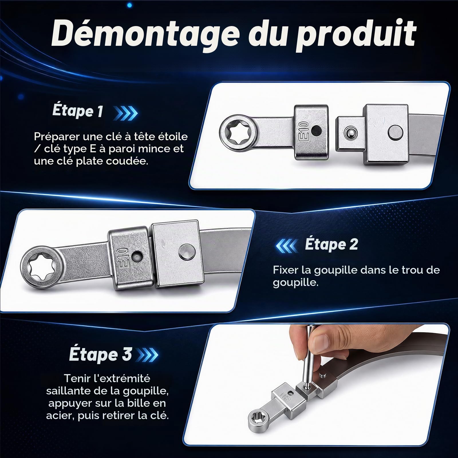 Kit Galet tendeur Courroie Accessoire Universel 15 pièces