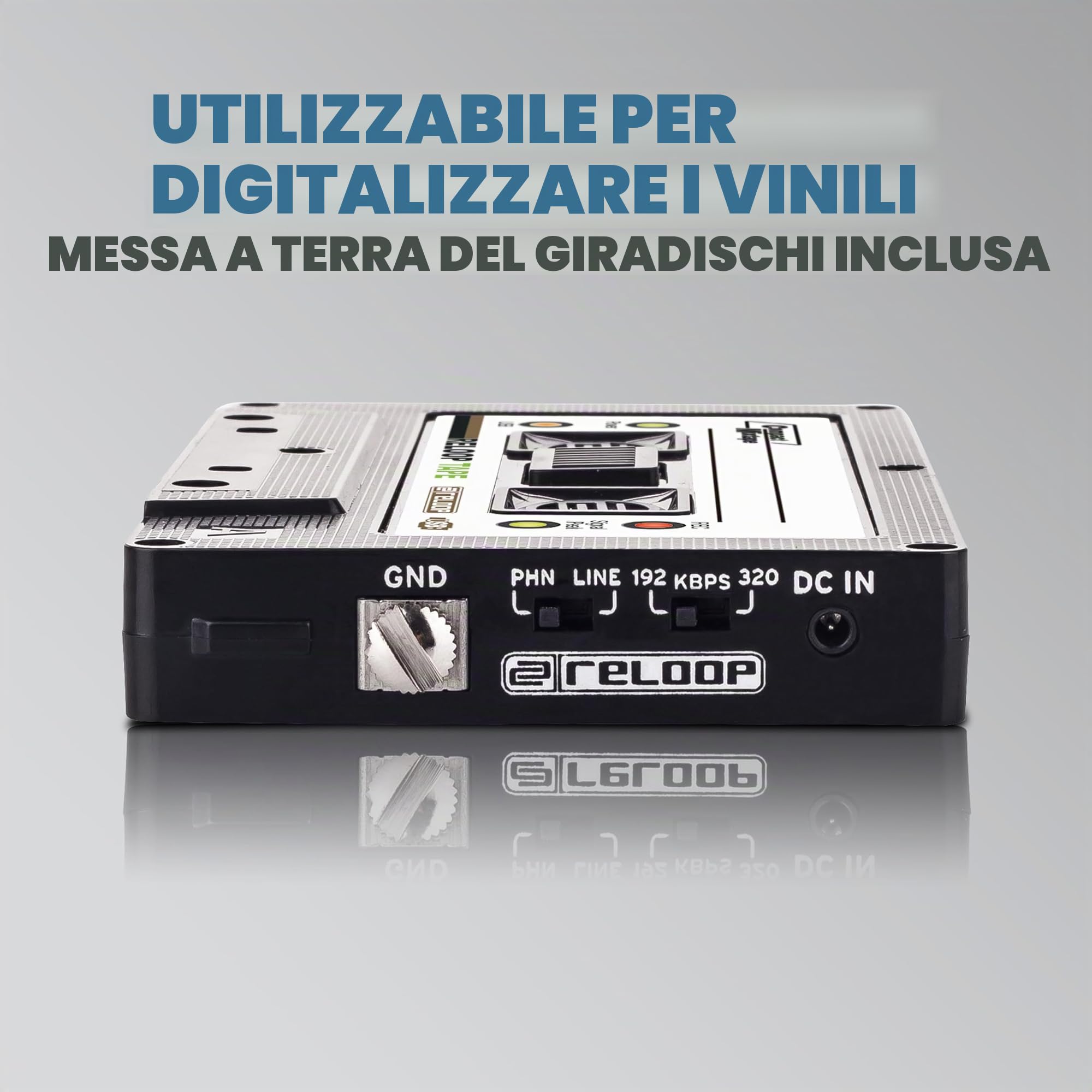 Reloop Tape Mixsession-Recorder Accessorio per DJ