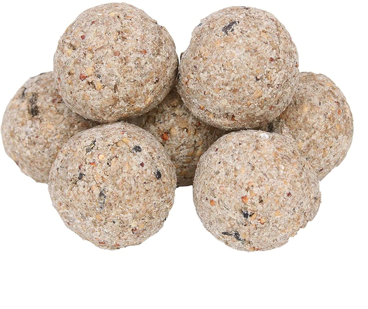Superpet Premium Fat Balls for Wild Birds, High-Energy Wild Bird Food for Bird Feeders, Mess-Free Winter and Year-Round Nutrition, No Nets or Plastic (150 Pack)