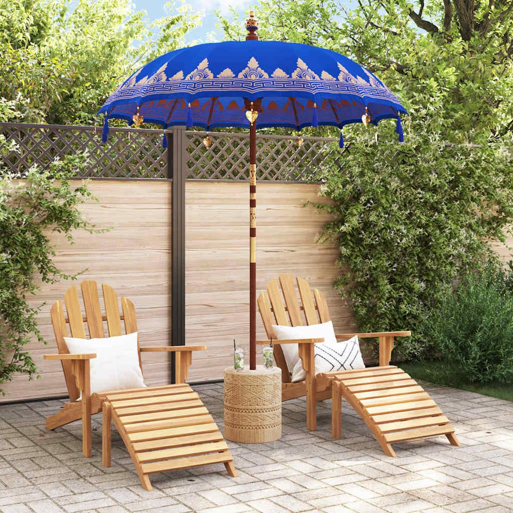 Balinesischer Sonnenschirm Creme 185 x 185 x 260 cm