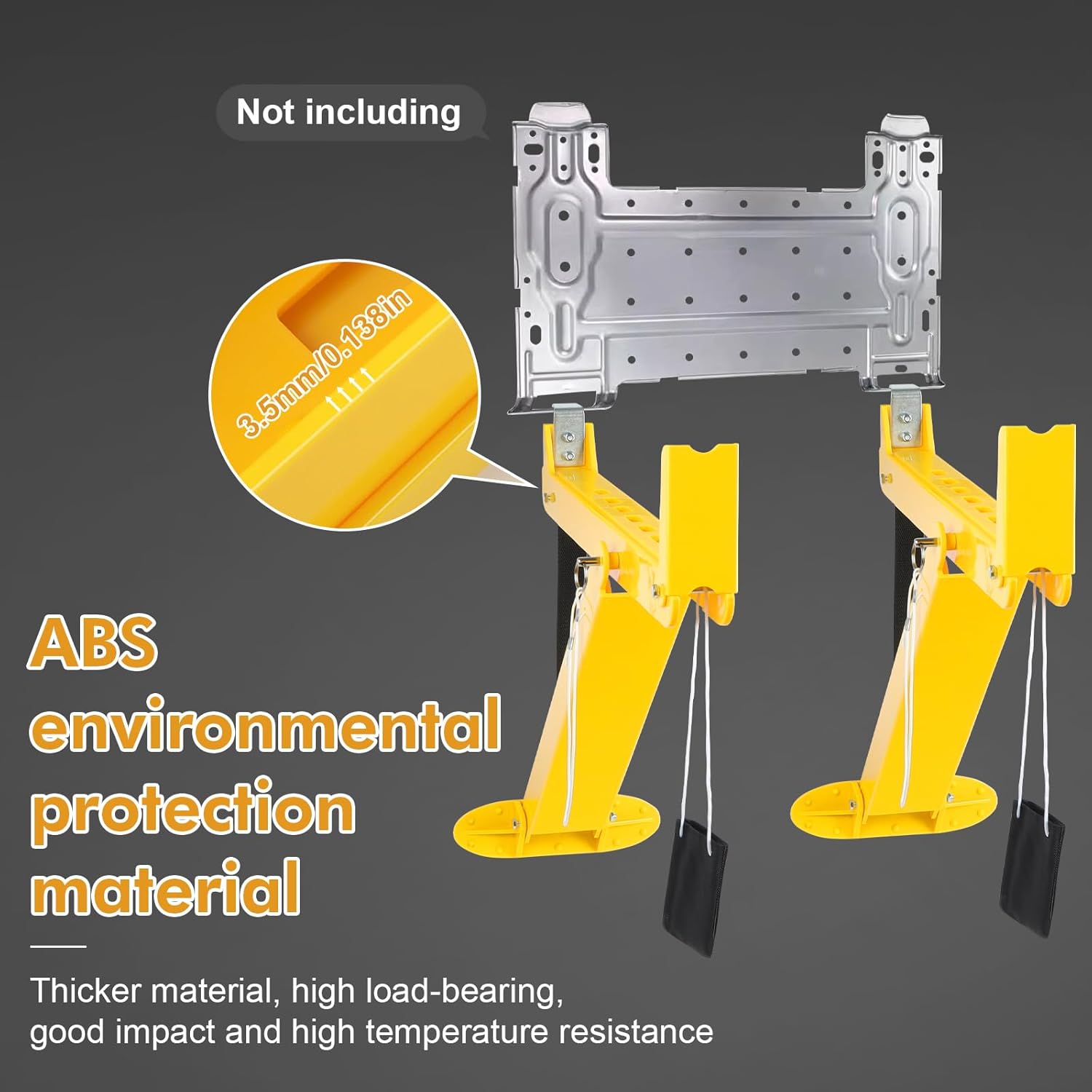 Kodilin Mighty Bracket Mini Split Support Tool Mini Split Wall Mounting Bracket, Ductless Air Conditioner Support for Indoor, Easy to Use by Single Person