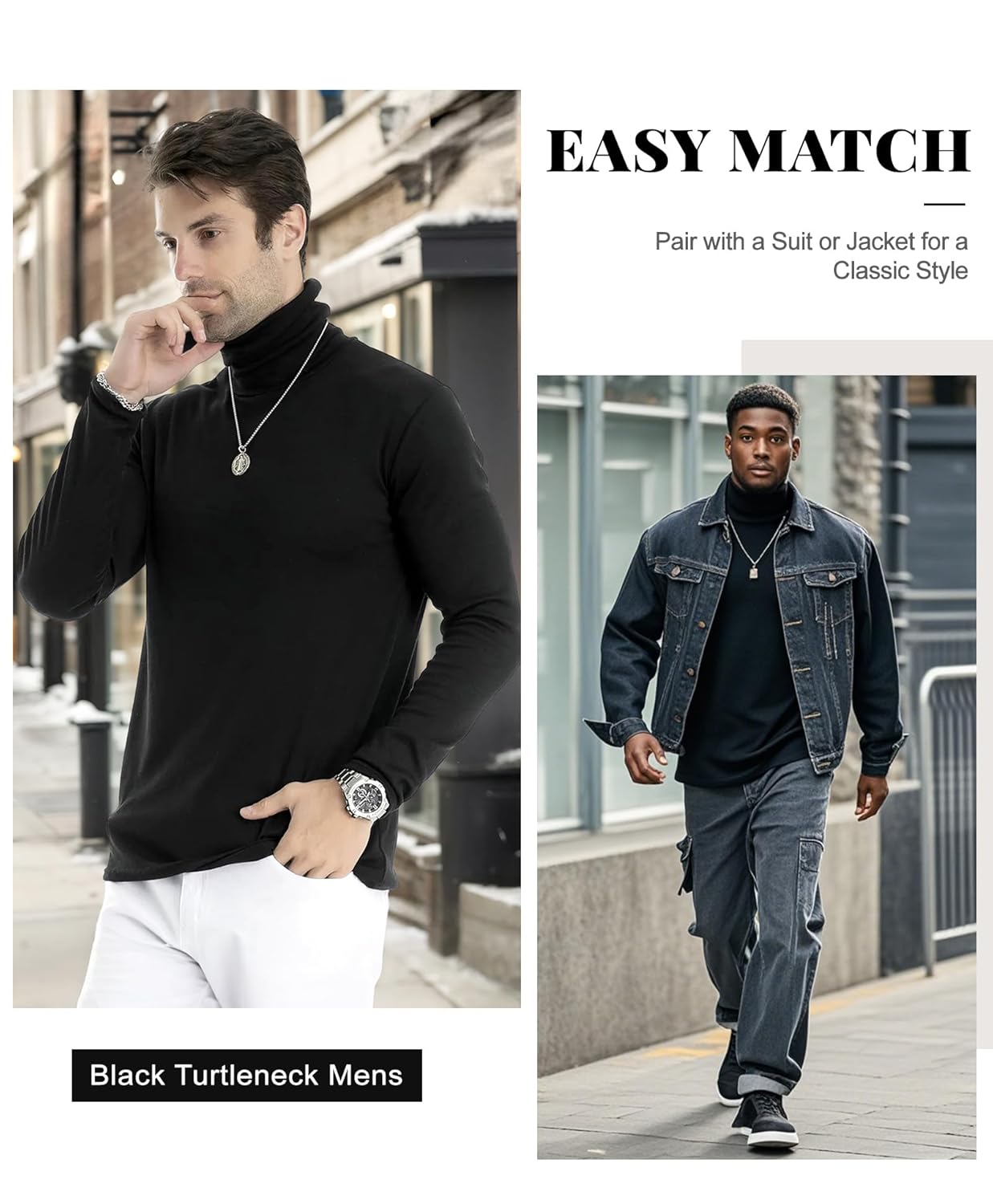 Camiseta masculina slim fit leve manga longa pulôver gola rolê em promoção! Veja a oferta e mais achadinhos de Camisetas 4 Hoje é o melhor dia para comprar Camiseta masculina slim fit leve manga longa pulôver gola rolê com aquele preço maroto! Promoção! Aproveite a oferta! 4