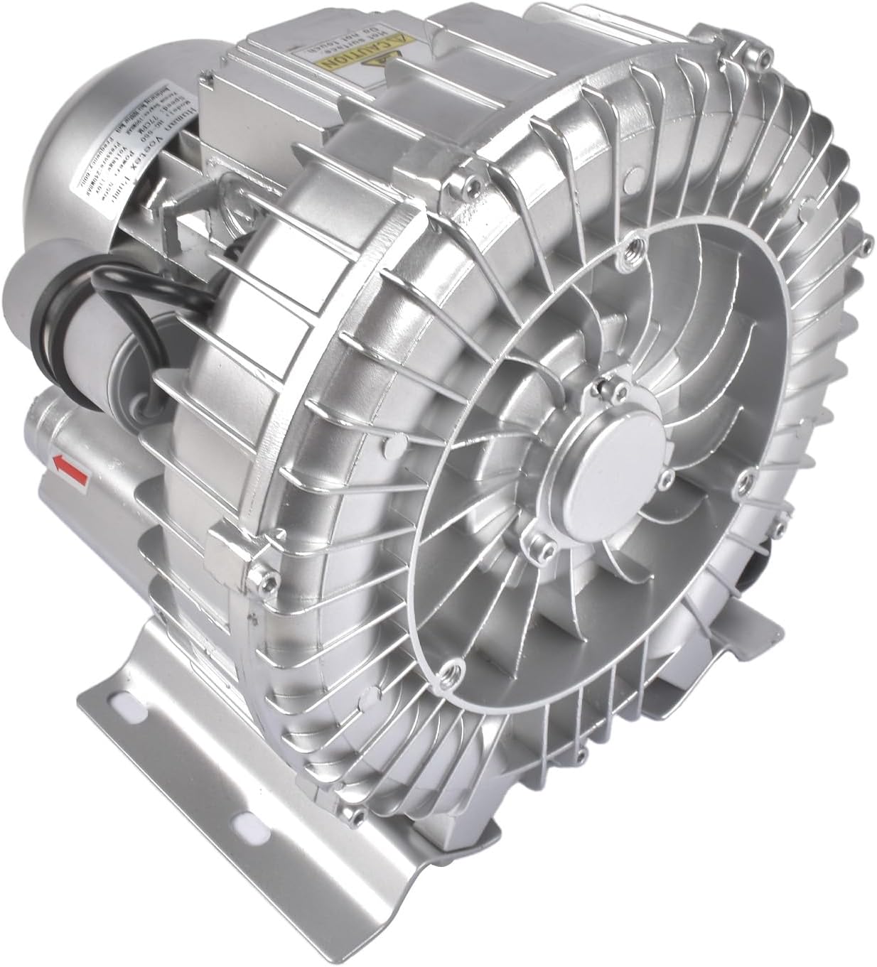 High-Pressure Vortex Ring Blower Regenerative Blower Single Phase 0.74HP | 550W, 77CFM 110V 60Hz