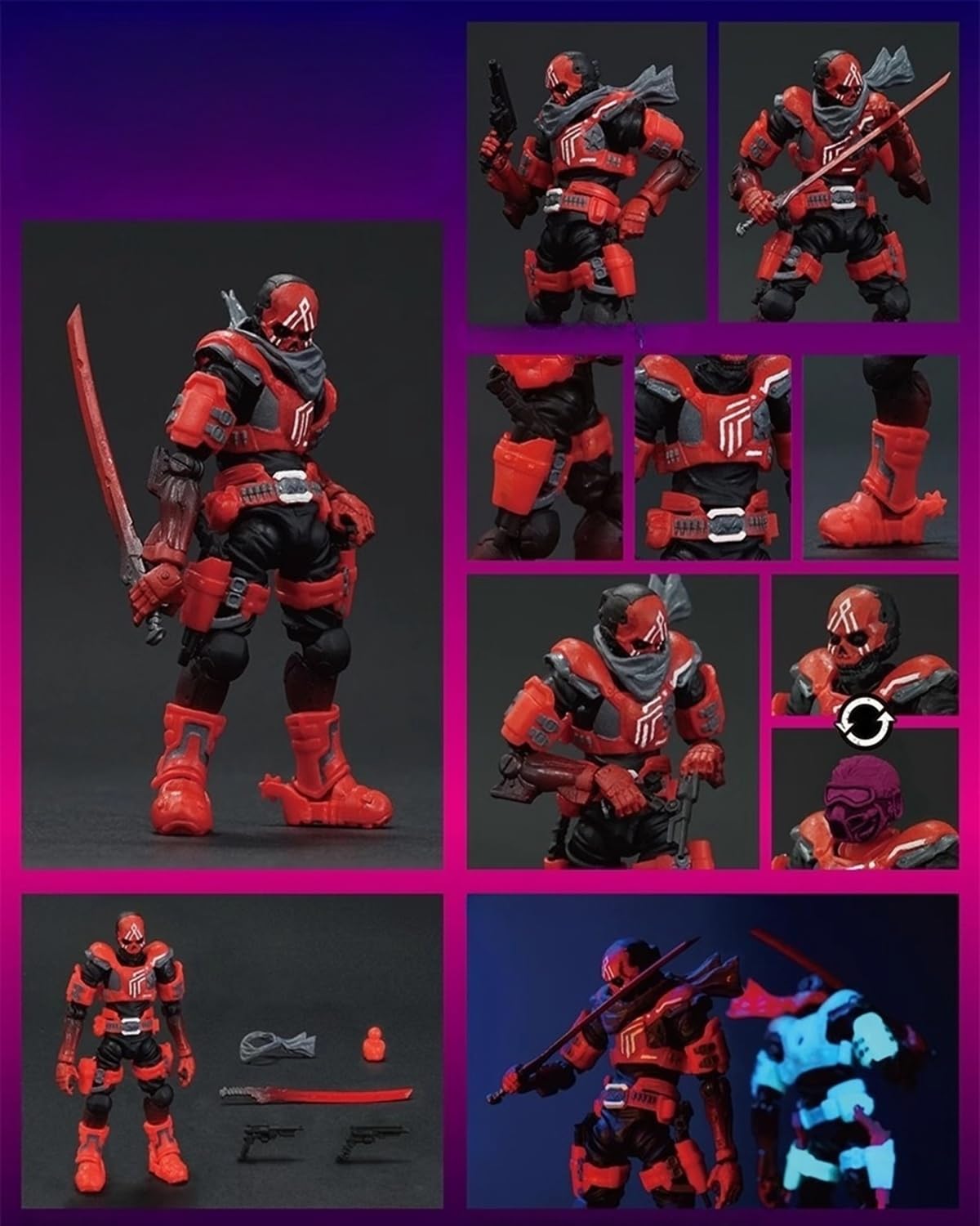 ACID RAIN アクションフィギュアキットセット ACID RAIN アクションフィギュアキットセット