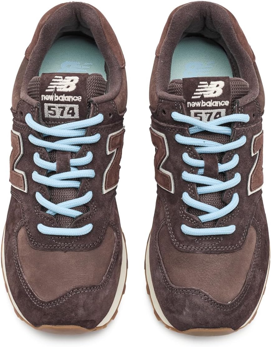 New Balance Women's WL574V2 Darker Grey Matter/Darker Sea Salt 5.5 Medium