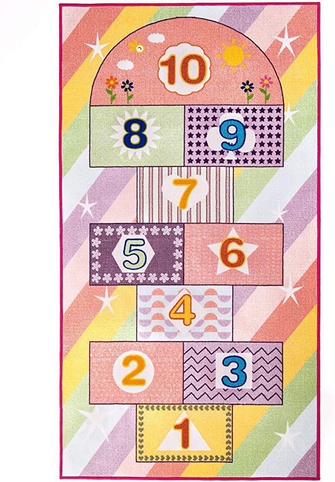 SNOZIO Amazing Hopscotch Jumbo Play MAT Game Very Unique and Interesting Game for Adults and Kids (2.5 feet x 8 feet) - Flex Printed Banner Material (Hopscotch) (B0BRN1VPHV) Amazon Price History, Amazon Price Tracker