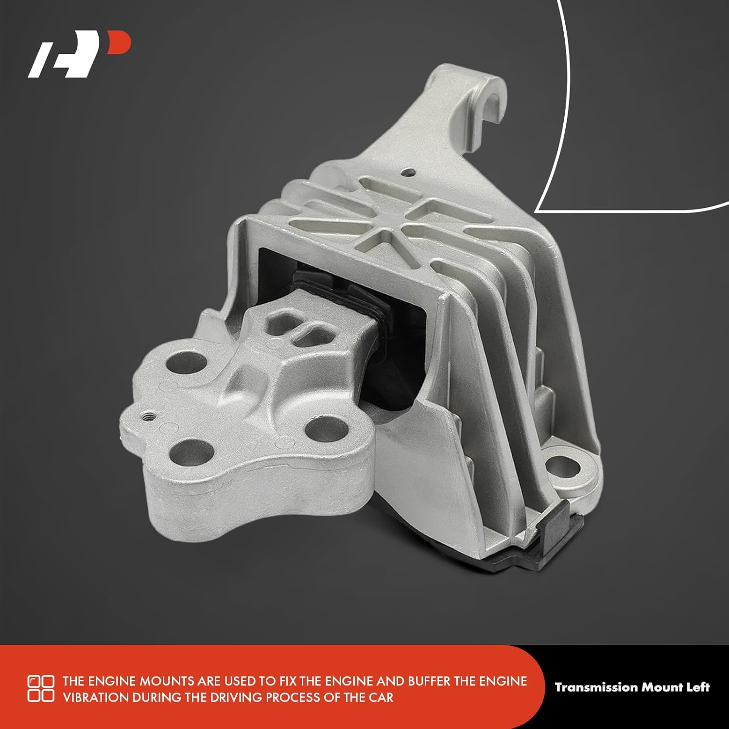 A-Premium 2PCS Engine Motor Mount and Transmission Mount Set Compatible with Dodge Dart 2013 2014 2015 2016 2.0L, Hydraulic, Automatic Transmission, Replace# 68081488AG, 68081487AE