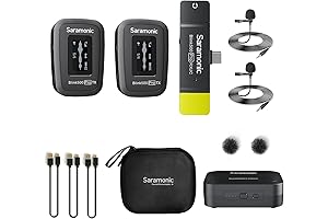Saramonic Blink500 Pro B6 Mini Dual-Channel Stereo Wireless Microphone for Android