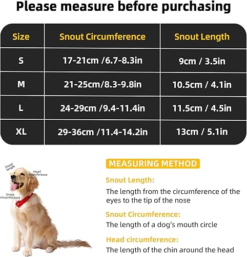 Miniatura 3 de Bozal de silicona suave para perros  Evita morder, masticar y ladrar  Permite beber y jadear  Uso con collar  Bozal seguro y cómodo (negro, mediano)