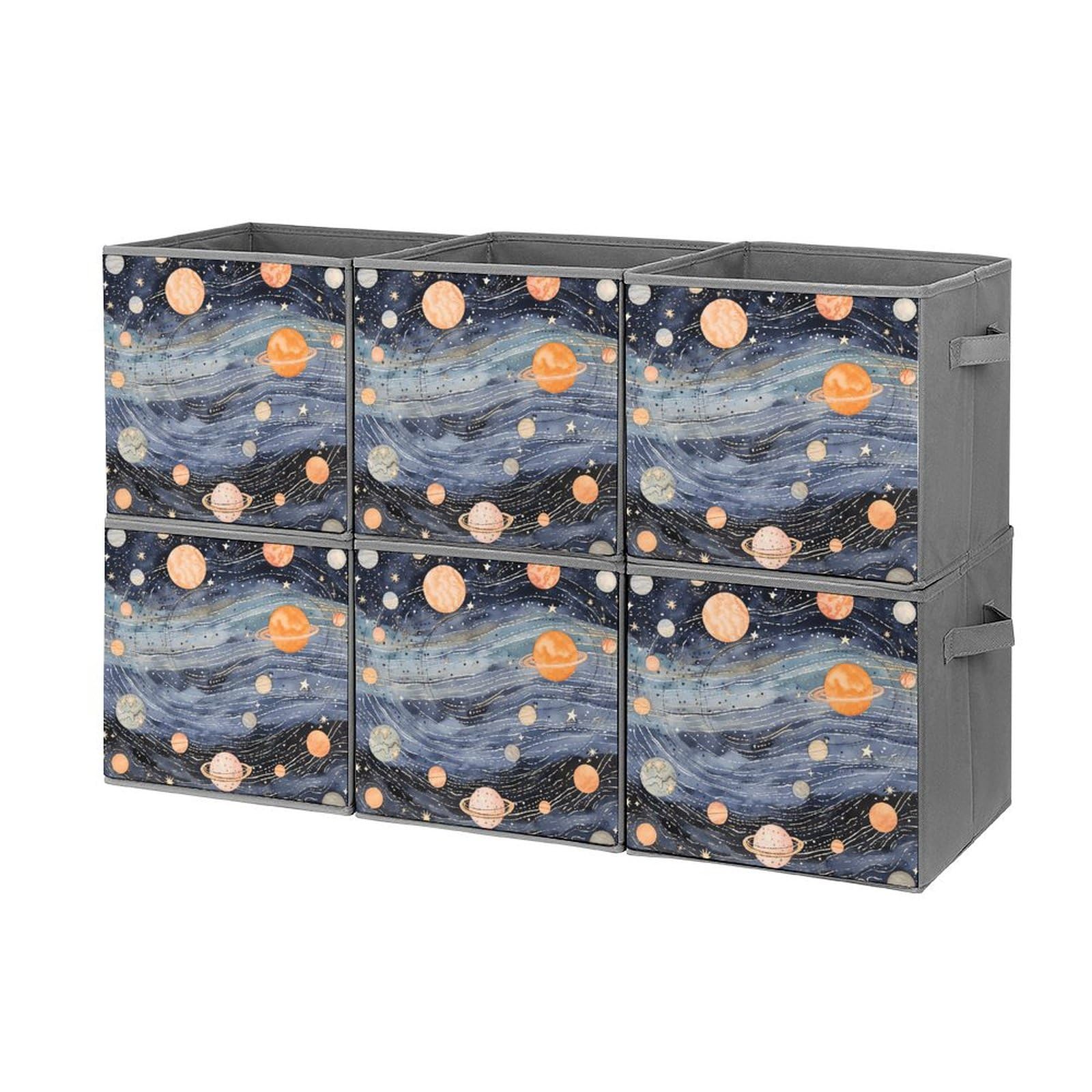 Cubes de rangement pliables espace pour trier les vêtements et les jouets des enfants
