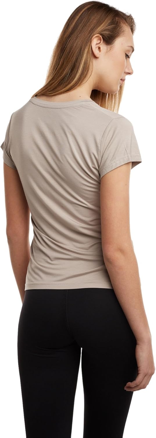 Foundation Women by Mr. Davis Ultra Soft Comfort Fit Bamboo Viscose Deep V Neck Undershirt