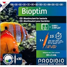 Prodibio Bioptim, Nutrients for Bacteria, Saltwater, 30/1 mL vials, 30 gal and up