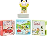 Little Tikes Story Dream Machine Richard Scarry Busytown Collection: 3 Stories + Huckle Cat Character, Read-Along Projection Toy for Kids Ages 3+