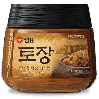 Sempio Doenjang Tojang Soybean Paste with Red Chili, 15.9 oz / 450 g