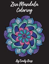 Zen Mandala Coloring Book: Adult Coloring Book for Relaxation | Hand Drawn Intricate Mandalas
