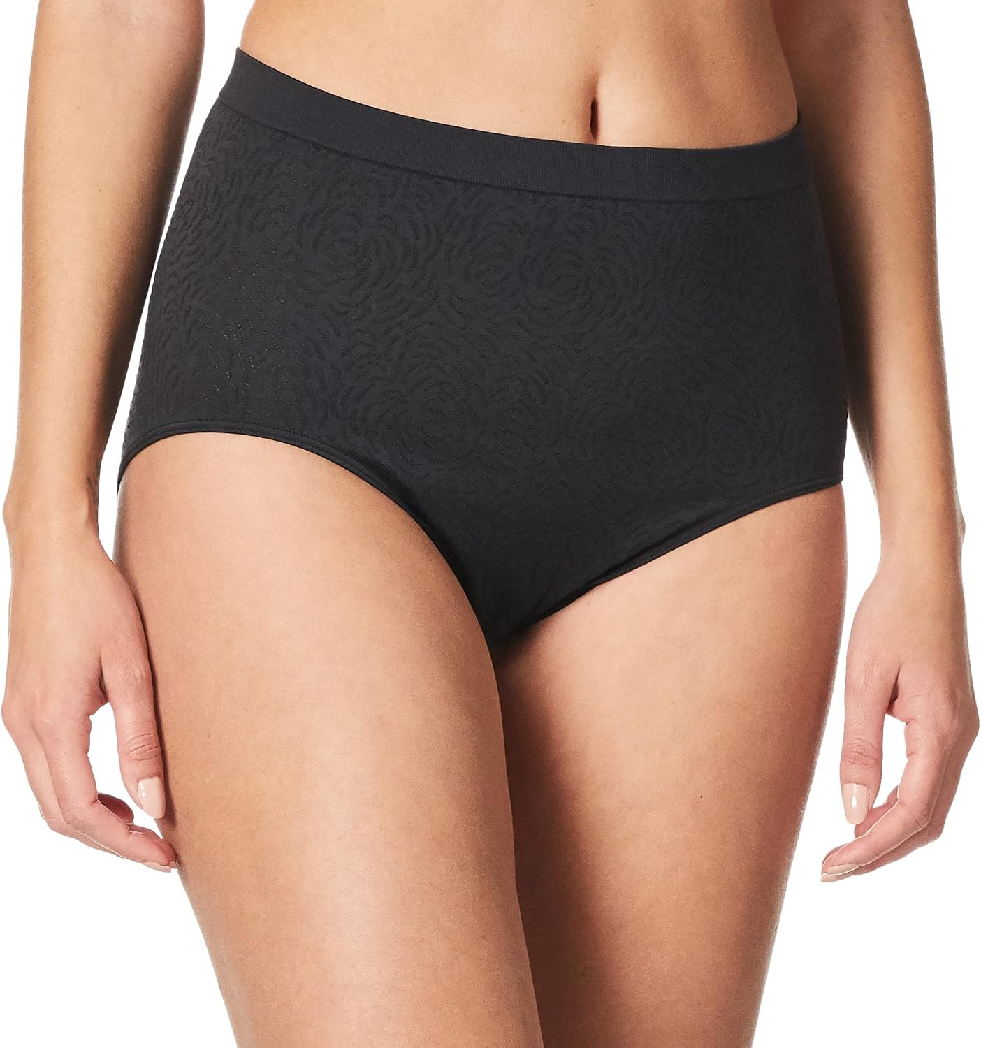 Bali womens Underwear Briefs Pack, Comfort Revolution Seamless Brief Panties for Women, Microfiber Stretch, High Rise