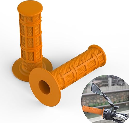 DAYIMADE Agarres universales de manillar de motocicleta de 78 pulgadas, agarre de goma antideslizante para mango de carreras, agarre de mano para
