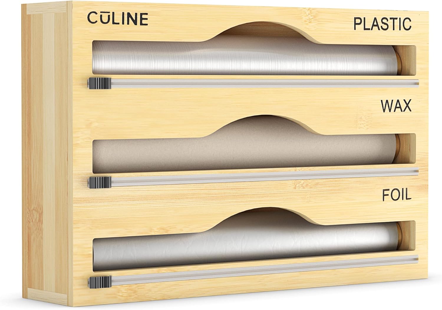 Culine 3 in 1 Wrap Organizer with Cutter and Labels