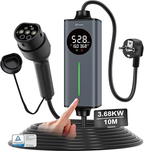 Chargeur Voiture Electrique 10m monophasé GONEO