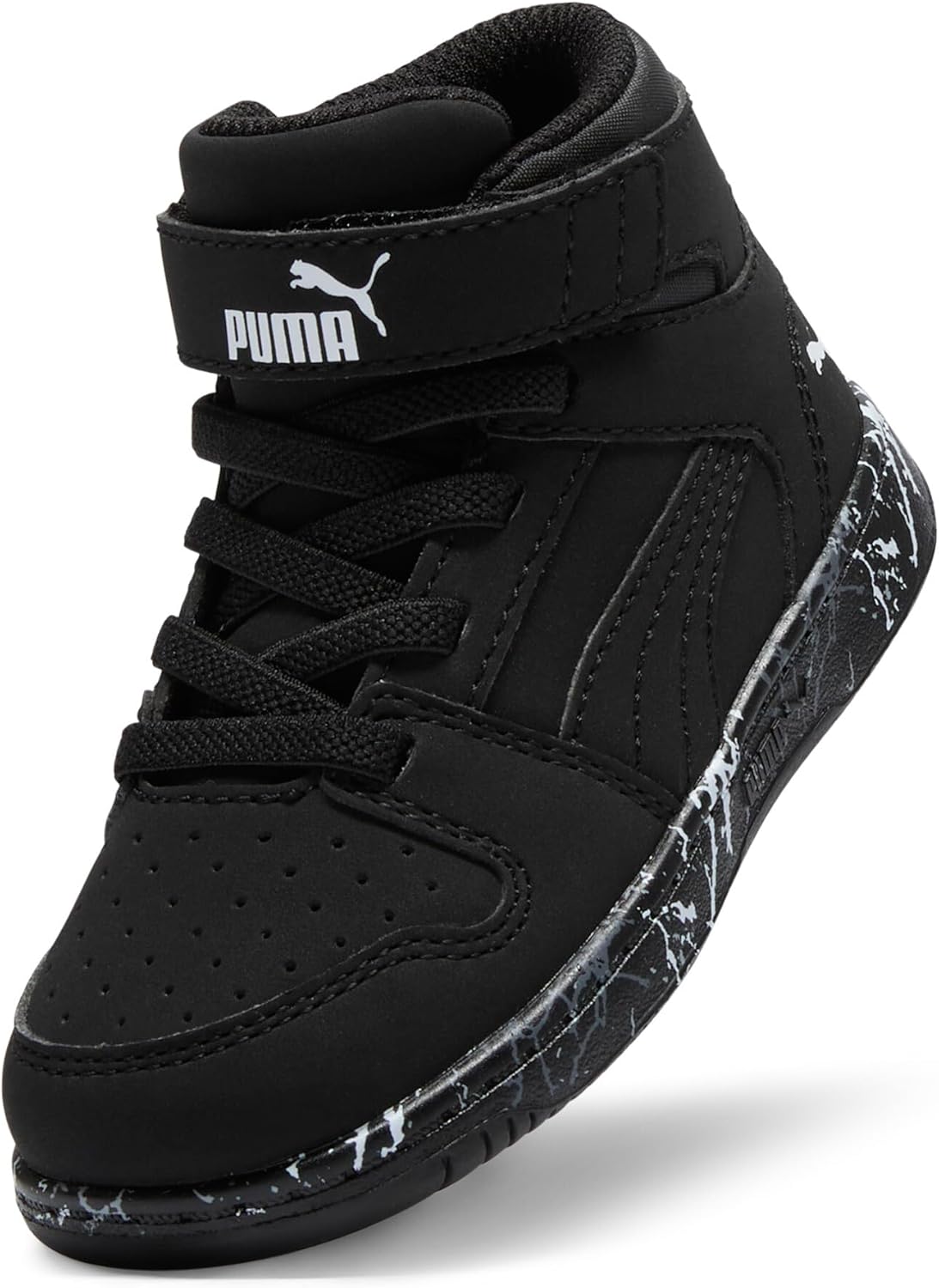 PUMA Boys' Rebound Layup Slip On Sneakers - Image 5