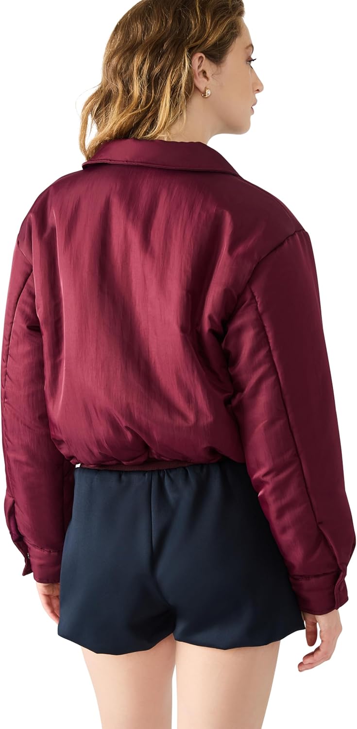 Steve Madden Apparel SELMA JACKET,Wine, L - Image 7