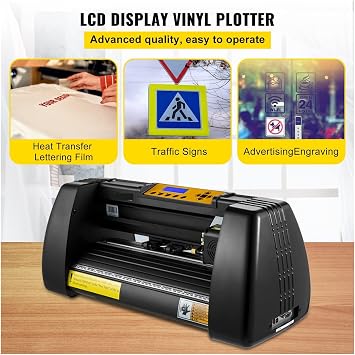 14 Inch Vinyl Cutter Machine Computer Software 3 Blades 1 Pen Holder Printer Cutting Plotter For Advertisement