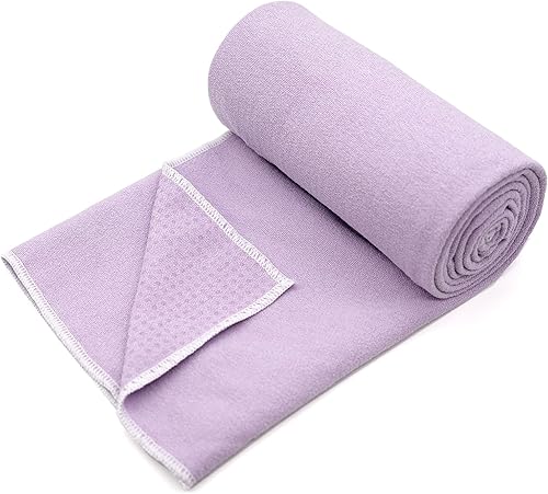 Miniatura 2 de Eunzel Toalla de yoga caliente – Toalla de microfibra antideslizante para esterilla de yoga con punto de agarre absorbente de sudor, toalla para
