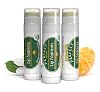 Perfect Supplements - Lip Nutrients Vanilla Lip Balm - With Calendula, Cocoa Butter & Vitamin E - Ultra Moisturizing Lip Care for Soft, Healthy Lips -3 Pack Mandarin Vanilla