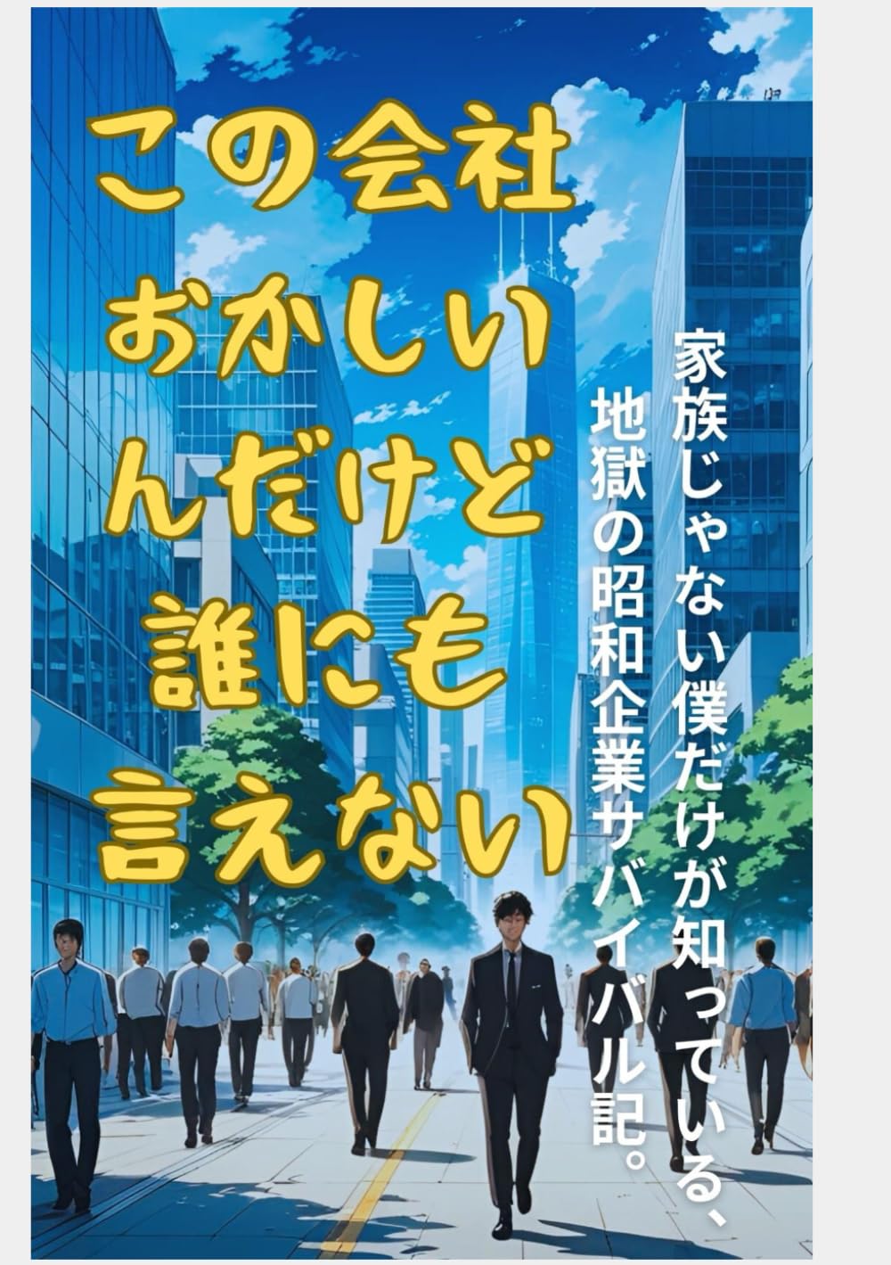 この会社、おかしいんだけど誰にも言えない: 家族じゃない僕だけが知っている、地獄の昭和企業サバイバル記。