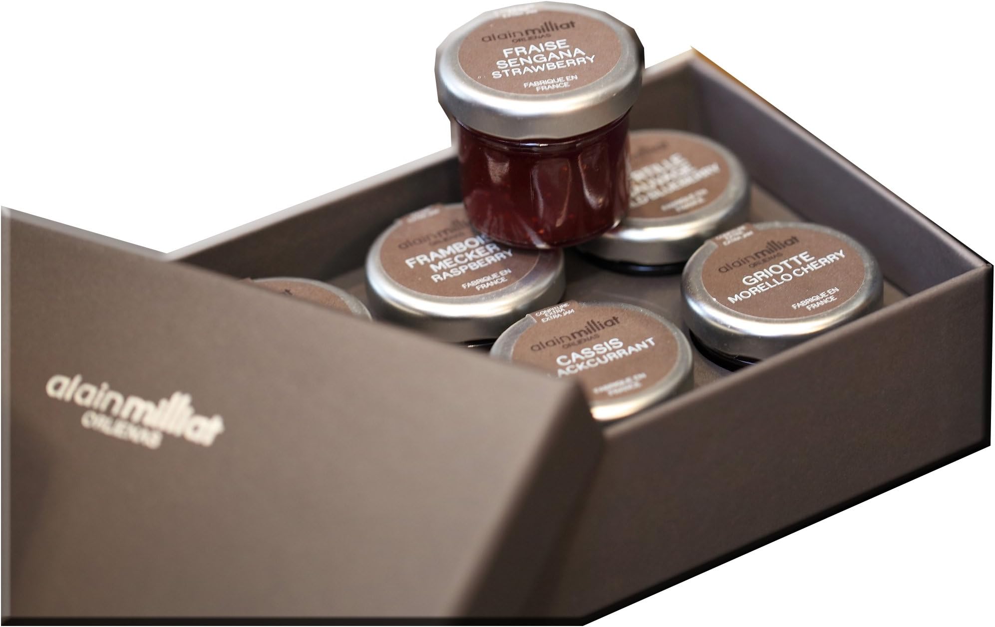 Alain Milliat Traditional Gift Box 6x1 Oz Jams