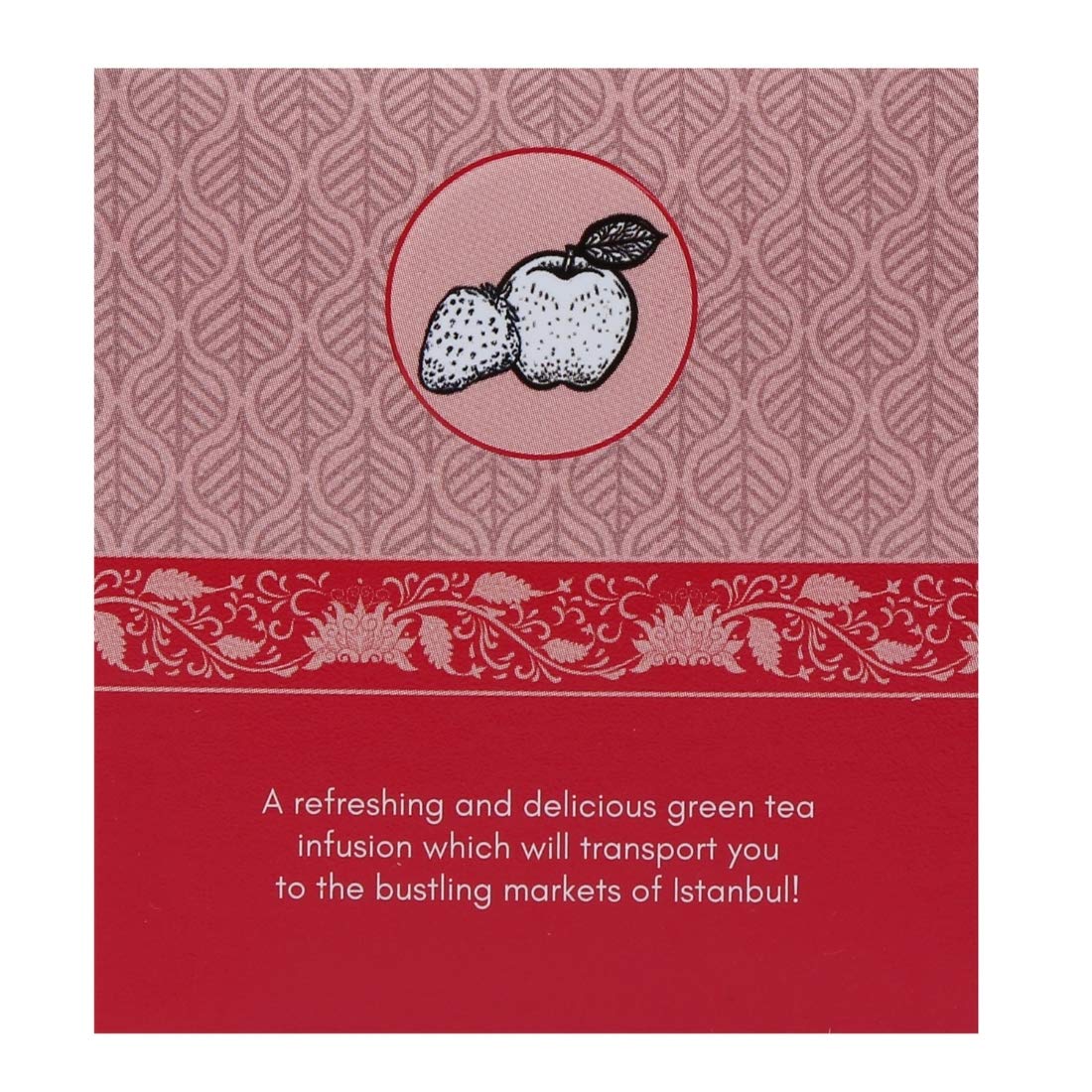 Karma Kettle Istanbul, Green Tea with Apple, Berries, Rose and Hibiscus, Natural Detox, 25 Pyramid Teabags - Image 3 thumbnail