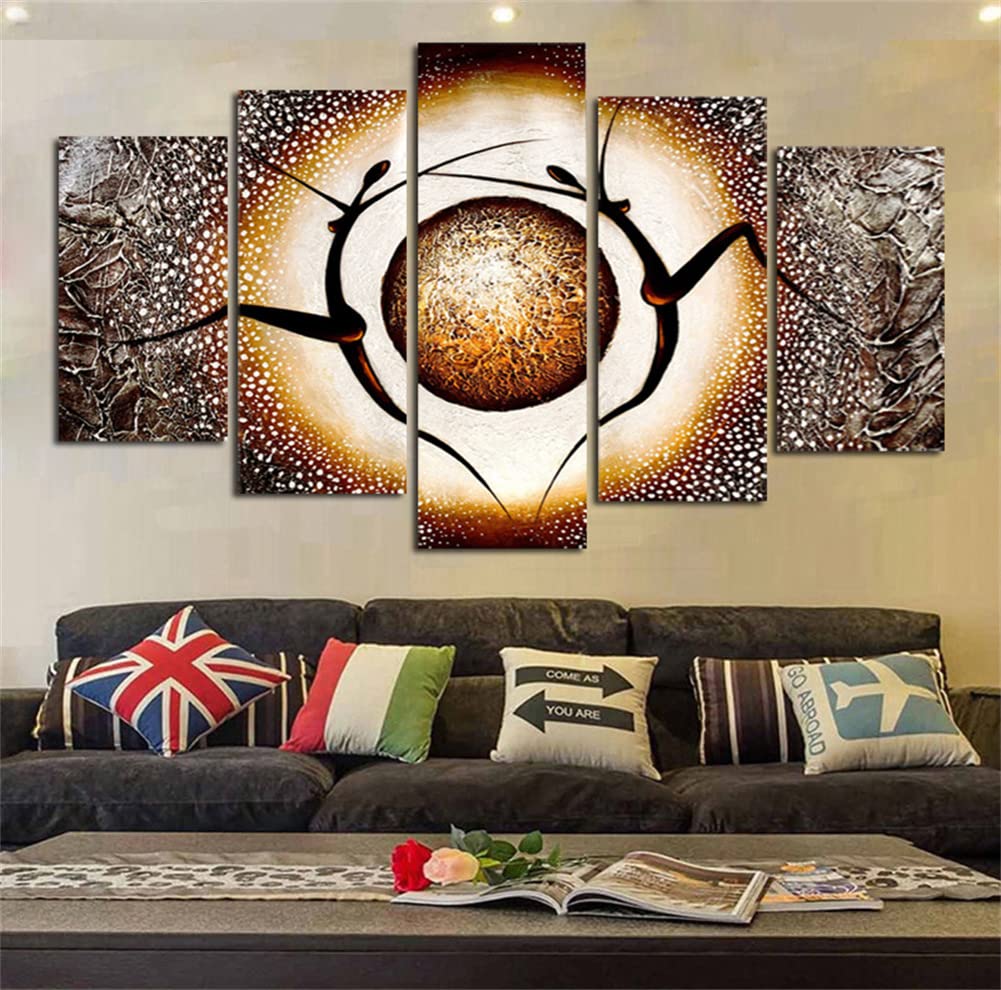 Diamond Painting 5D complet grand format pour décorer facilement un grand mur vide de salon