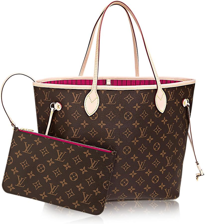 Louis Vuitton Monogram Canvas Pivoine Neverfull MM M41178