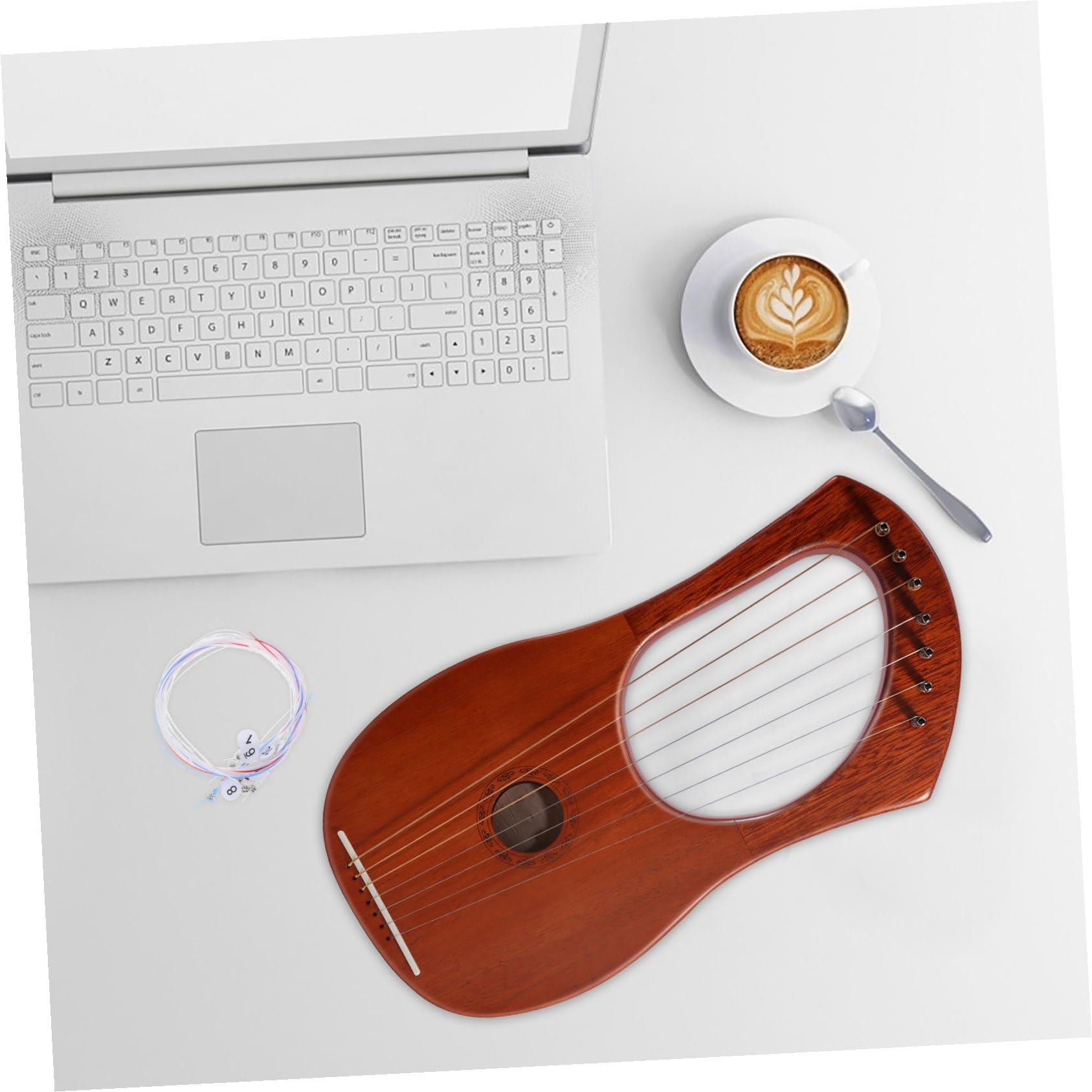Mikinona Lot De 2 Cordes De Rechange En Nylon Pour Lyre Classique Pour Musiciens Et Apprenants