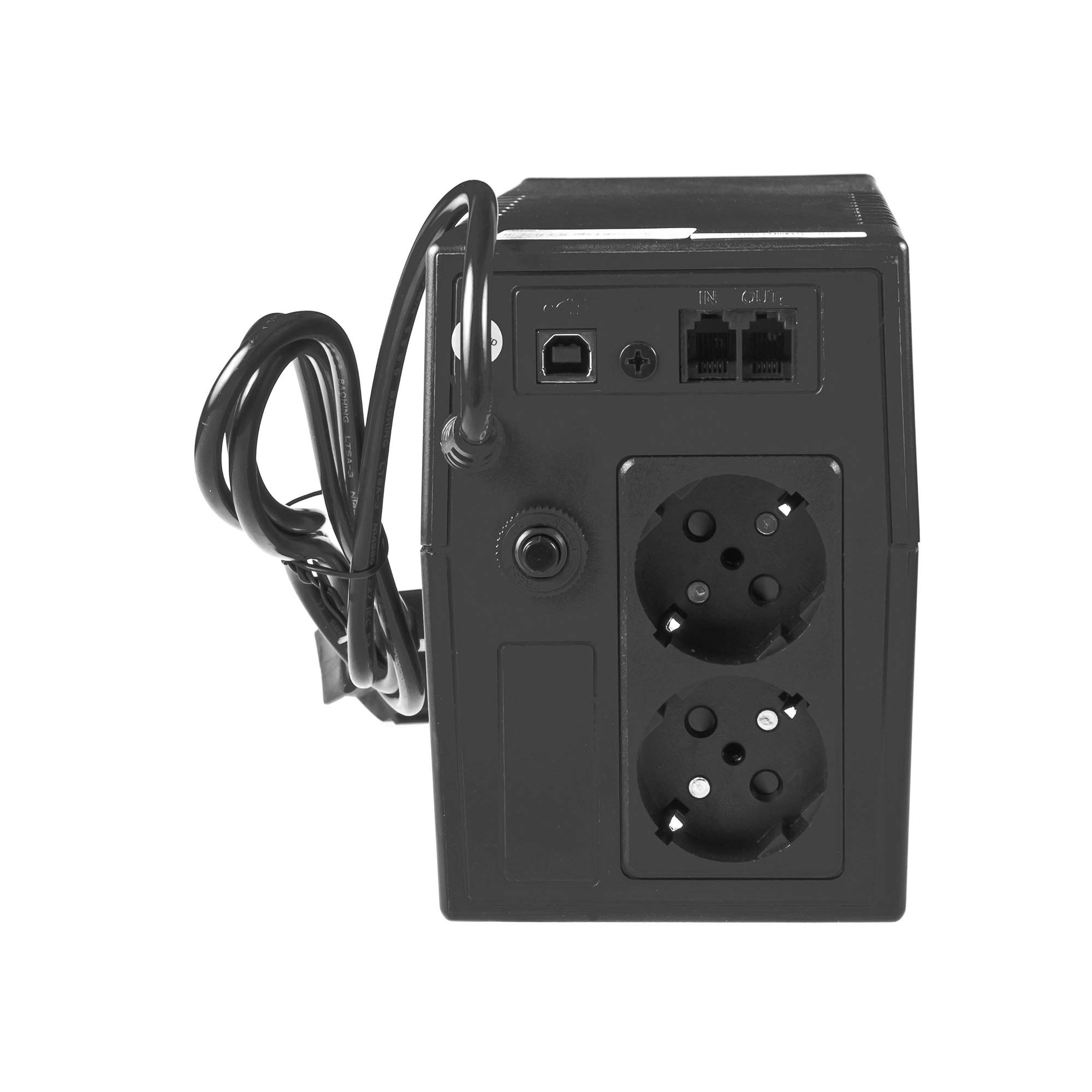 Green Cell UPS02 Alimentation d'énergie Non interruptible Interactivité de Ligne 0,8 kVA 480 W 2 Sortie(s) CA