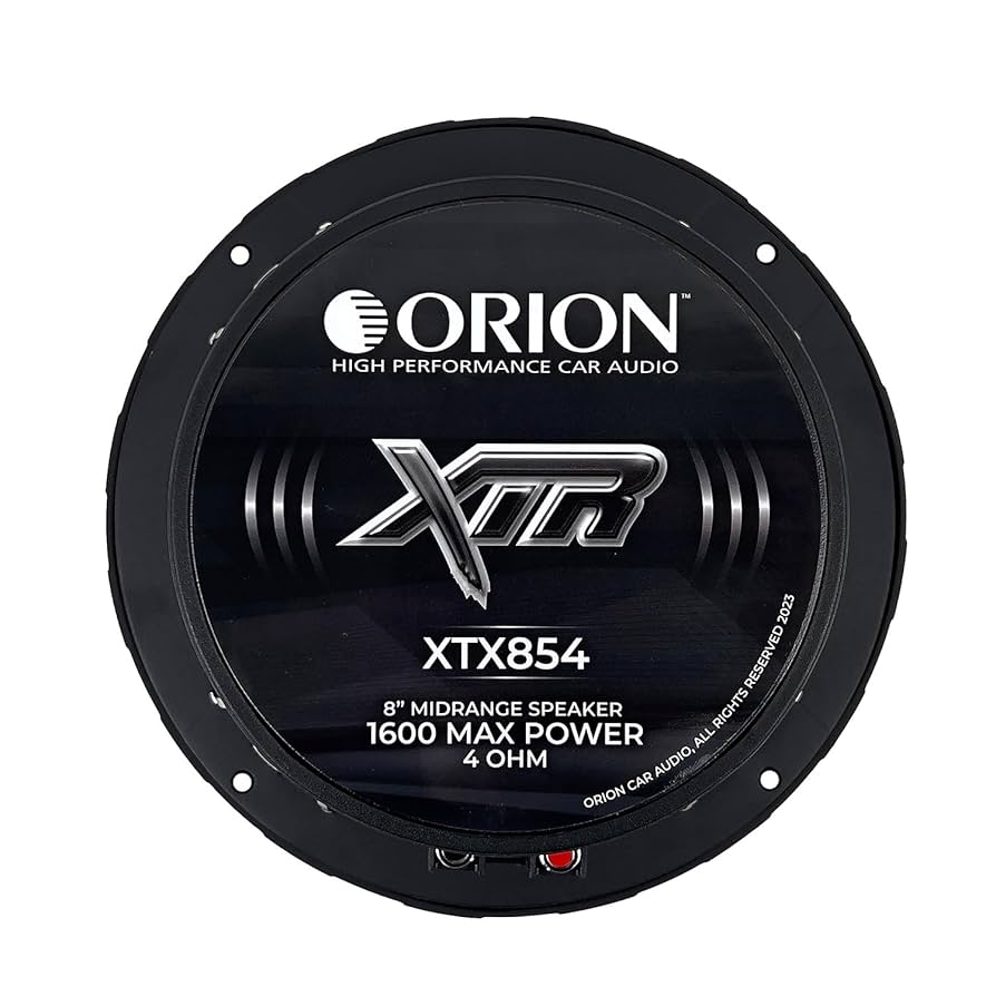 Amazon.com: ORION XTR XTX854 High Efficiency 8” Mid-Range