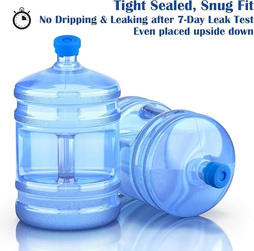 Miniatura 6 de Paquete de 3 Tapa para jarra de agua para botellas de agua de 2, 3, 4, 5 galones con apertura estándartornillocorona, tapas de botellas de agua