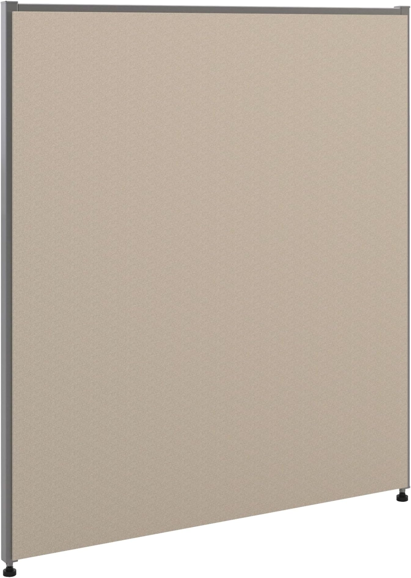 HONVerse Panel , 42"H x 36"W , Light Gray Finish , Gray Fabric
