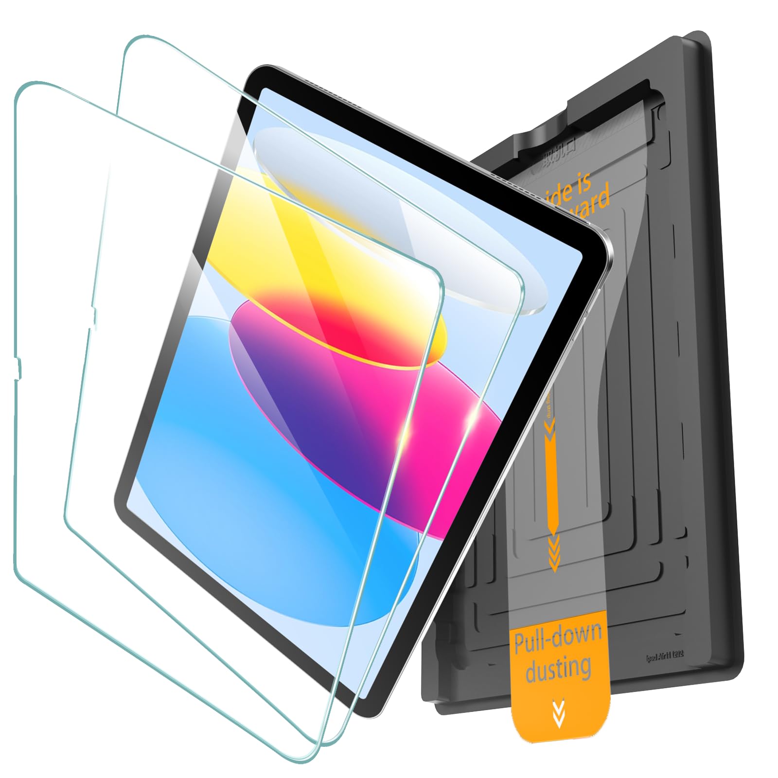 JKSML 2-Pack Screen Protector for iPad A16 11th/10th Generation 11/10.9"