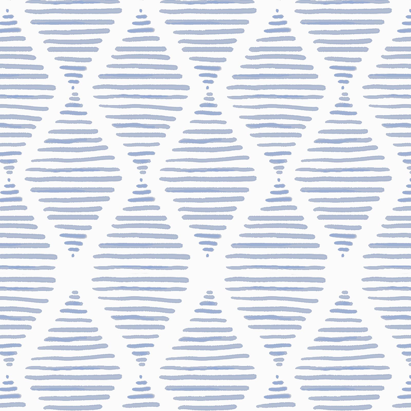 WENMER Geometric Peel and Stick Wallpaper 17.3" x 118" Striped Wallpaper Blue and White Contact Paper Geometric Self Adhesive Removable Stripe Wall