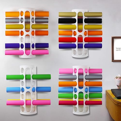 Miniatura 7 de Lunies Soporte para bolsas de plástico, dispensador de bolsas de comestibles de montaje en pared, organizador de almacenamiento de bolsas de basura,