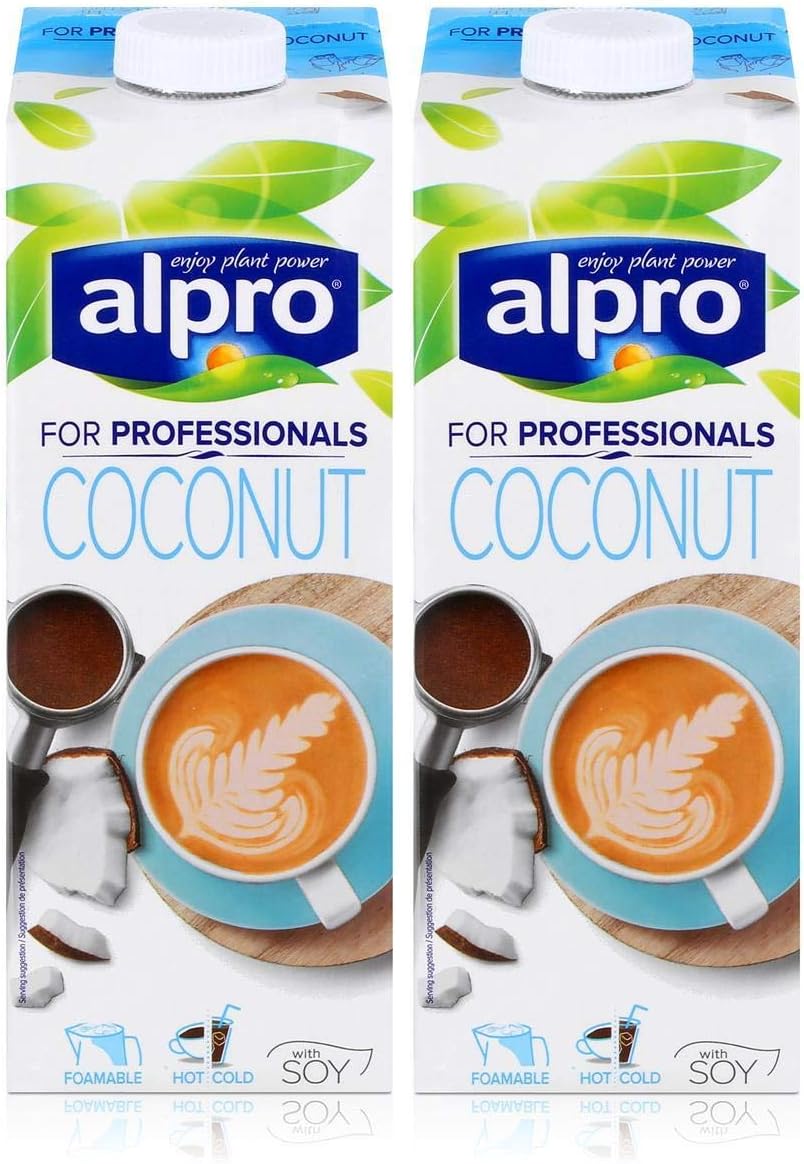 Alpro for professionals Coconut 1 l – napój kokosowy z soją wzbogacony wapniem (2 sztuki)