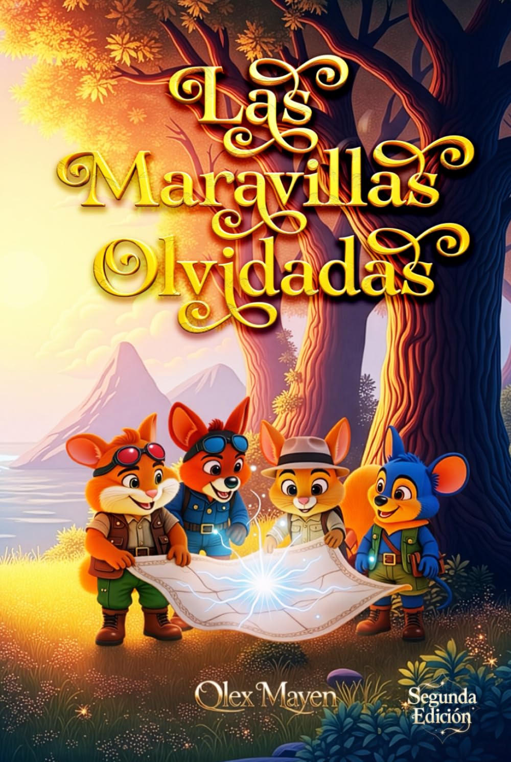 Las Maravillas Olvidadas: Un viaje fantástico lleno de misterios, criaturas mágicas, amistad verdadera y mundos secretos, paisajes encantadores.