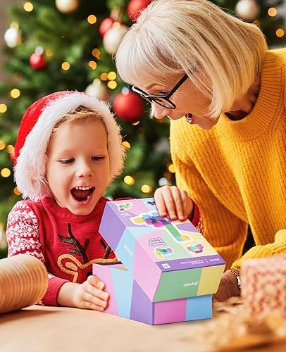 Miniatura 3 de JoyCat Bloques magnéticos para niños de 1 a 3 años, juguetes para niñas pequeñas, bloques de construcción magnéticos para niñas de 2 a 4, 3 a 5, 4 a