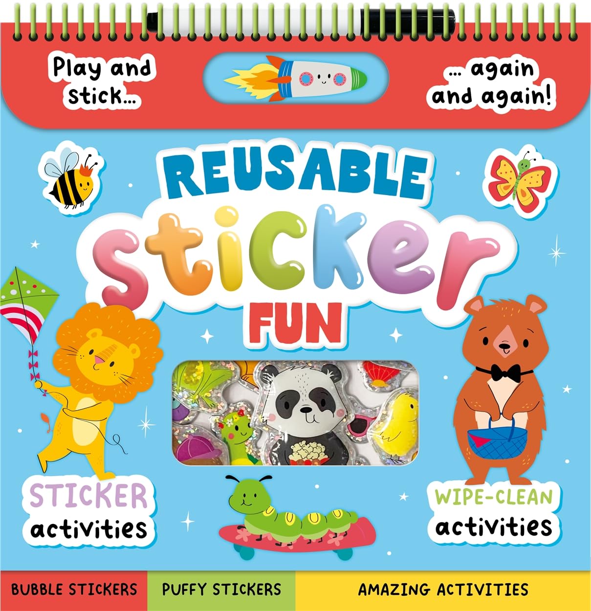 Reusable Sticker Fun (Activity book packed full of stickers!)