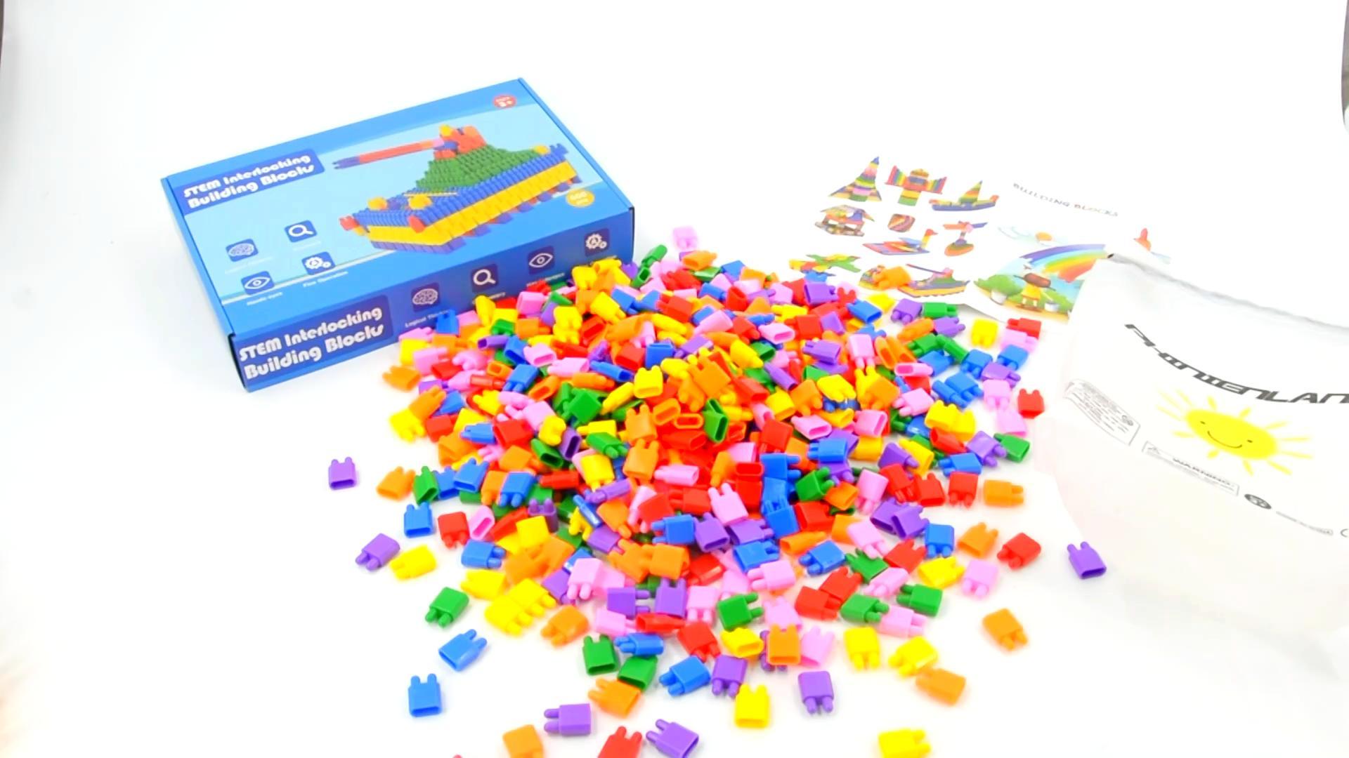 Amazon.com: FUBAODA Kids 600pcs Set Building Blocks Construction